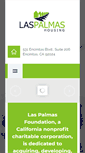 Mobile Screenshot of laspalmashousing.com